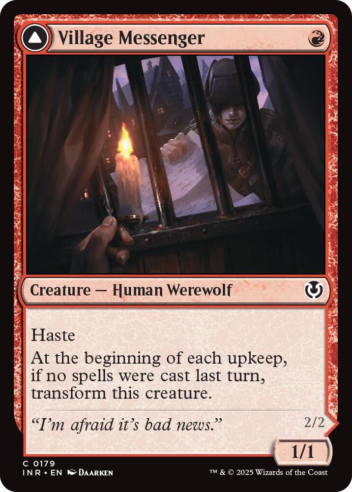 Village Messenger 179 card from Innistrad Remastered