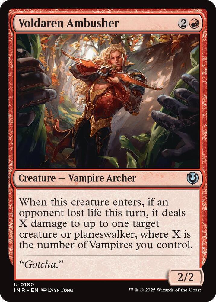 Voldaren Ambusher 180 card from Innistrad Remastered