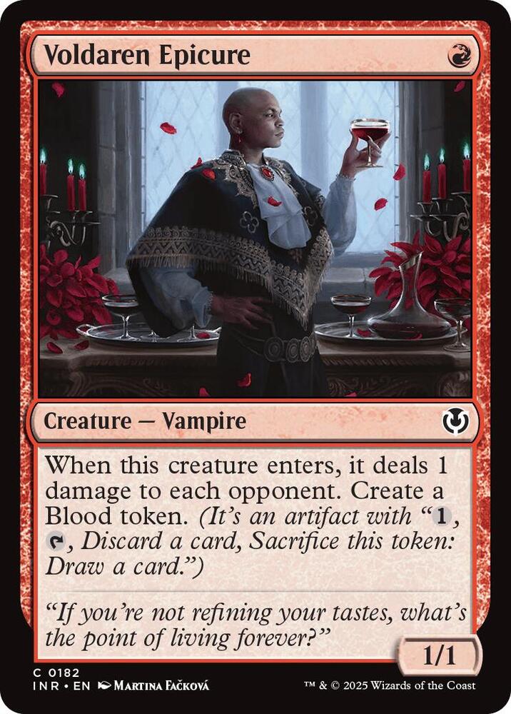 Voldaren Epicure 182 card from Innistrad Remastered