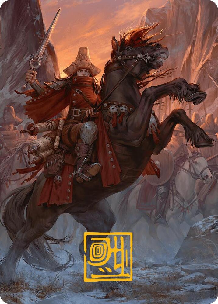 Zealous Conscripts Art Card (Gold-Stamped Signature) 12 card from Art Series: Innistrad Remastered