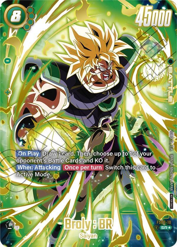 Broly : BR FS03-10 card from Tournament and Championship Promos