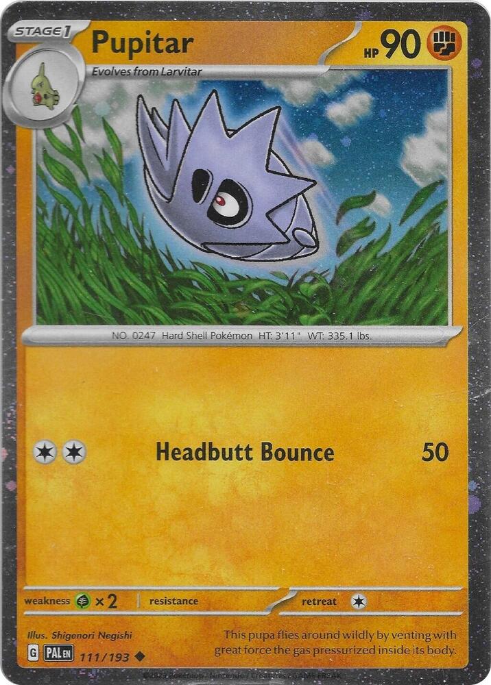 Pupitar (Cosmo Foil) 111/193 card from Miscellaneous Cards & Products