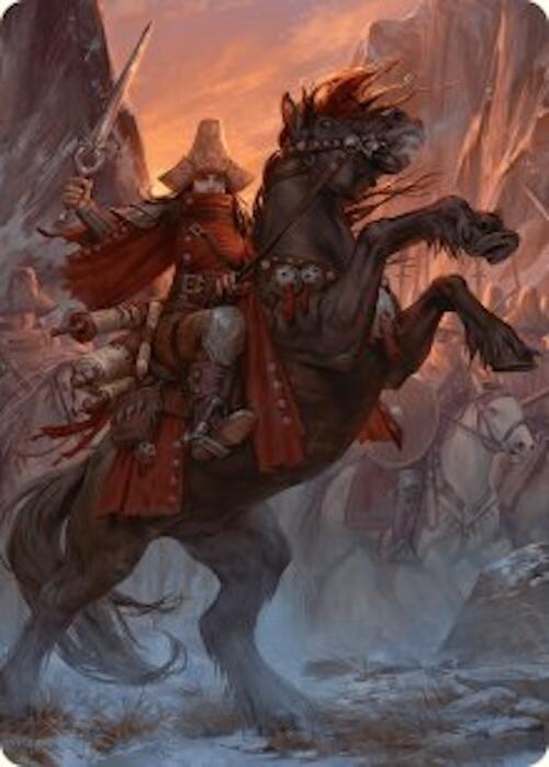 Zealous Conscripts Art Card 12 card from Art Series: Innistrad Remastered