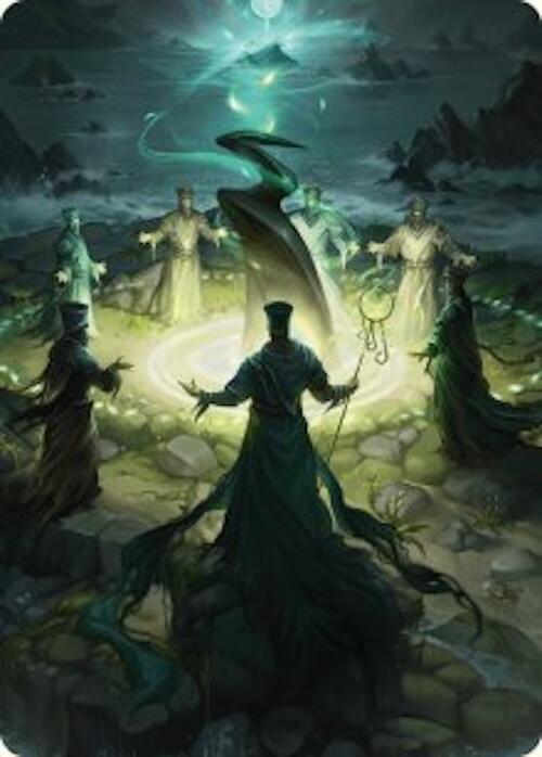 Cryptolith Rite Art Card 14 card from Art Series: Innistrad Remastered