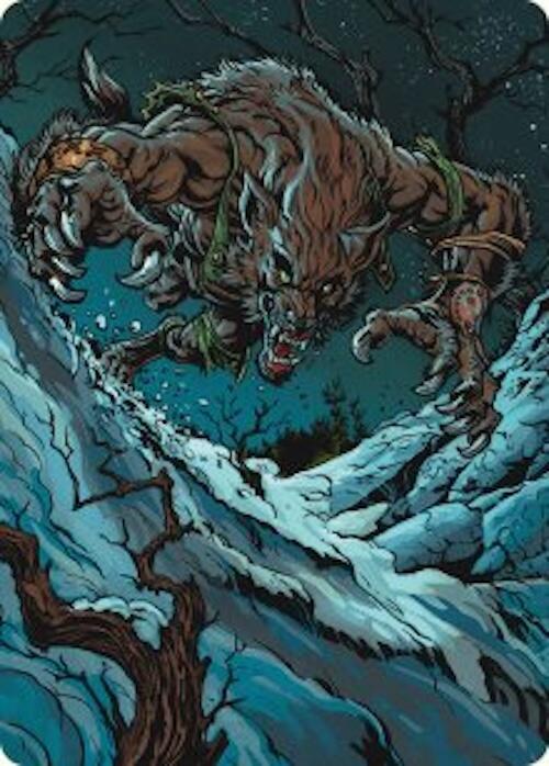 Ravager of the Fells Art Card 21 card from Art Series: Innistrad Remastered