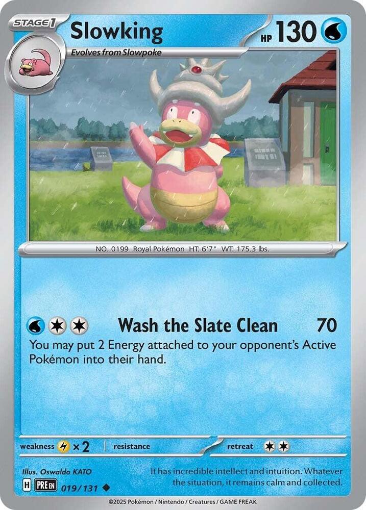 Slowking 019/131 card from SV: Prismatic Evolutions