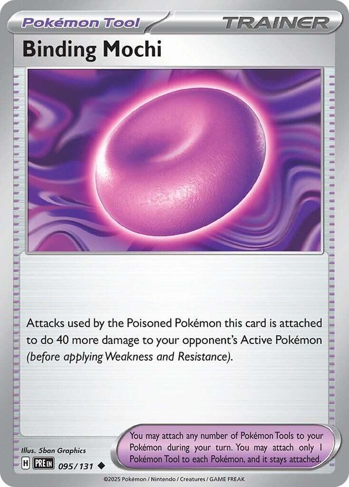 Binding Mochi 095/131 card from SV: Prismatic Evolutions