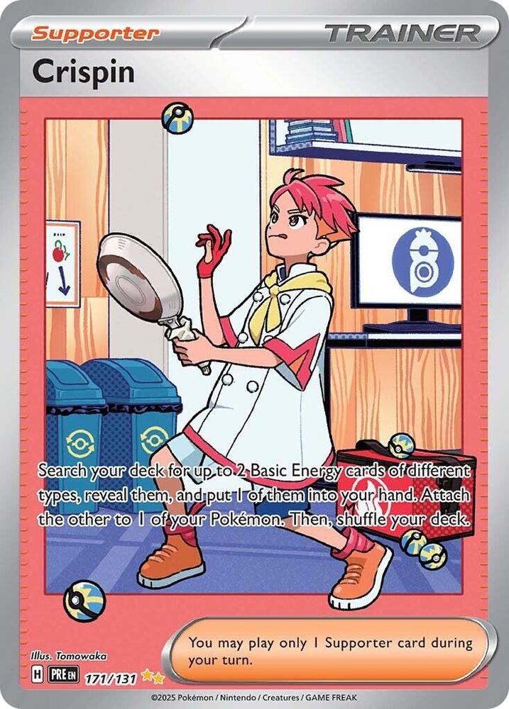 Crispin 171/131 card from SV: Prismatic Evolutions