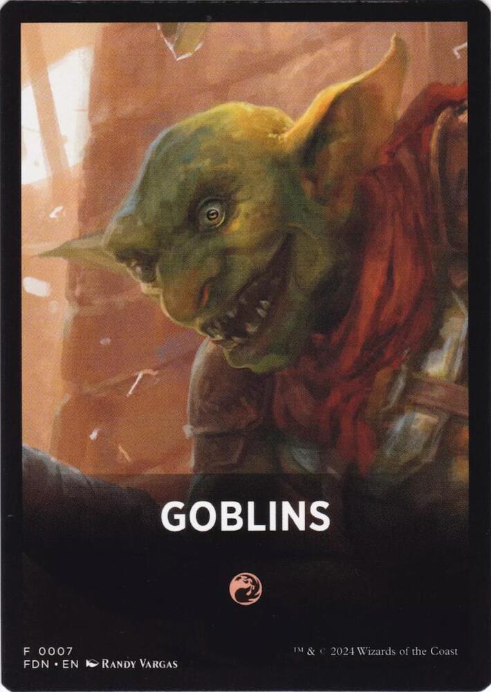 Goblins Theme Card 7 card from Foundations