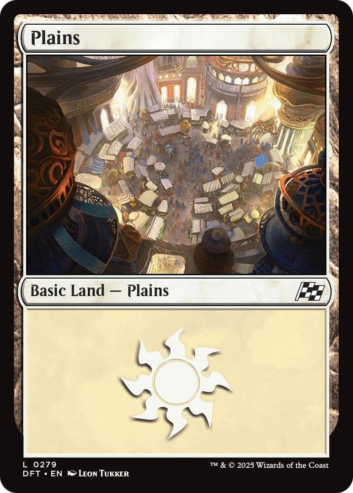 Plains 279 card from Aetherdrift