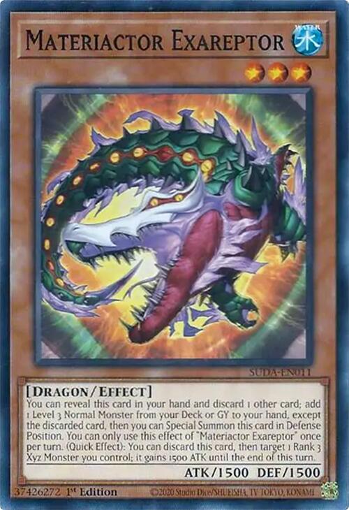 Materiactor Exareptor SUDA-EN011 card from Supreme Darkness