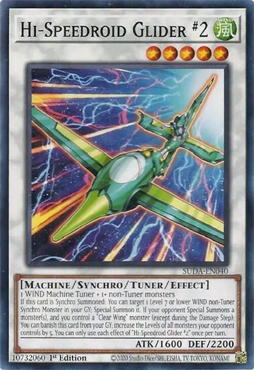 Hi-Speedroid Glider #2 SUDA-EN040 card from Supreme Darkness