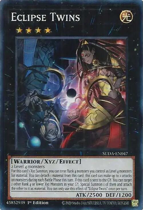 Eclipse Twins SUDA-EN047 card from Supreme Darkness