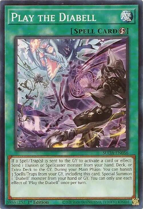 Play the Diabell SUDA-EN056 card from Supreme Darkness