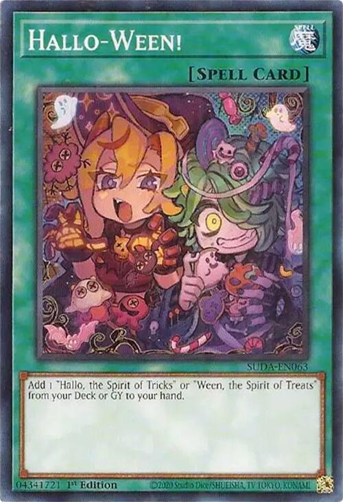 Hallo-Ween! SUDA-EN063 card from Supreme Darkness