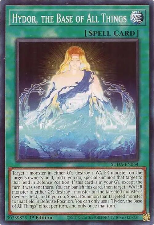 Hydor, the Base of All Things SUDA-EN064 card from Supreme Darkness