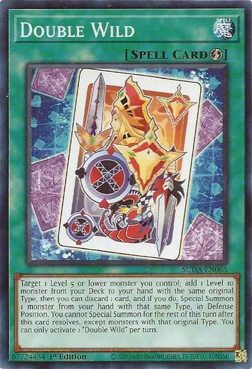 Double Wild SUDA-EN065 card from Supreme Darkness