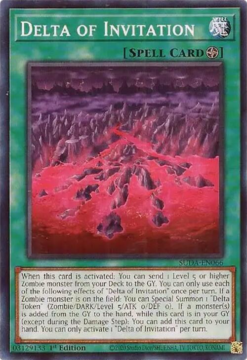 Delta of Invitation SUDA-EN066 card from Supreme Darkness