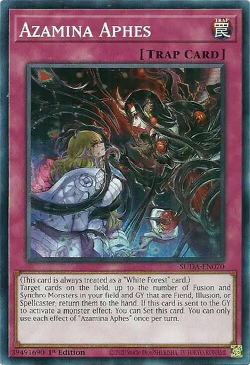 Azamina Aphes SUDA-EN070 card from Supreme Darkness