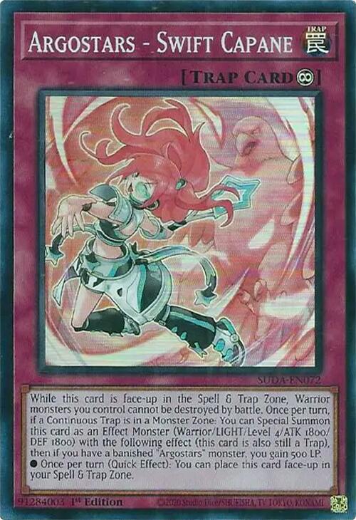 Argostars - Swift Capane SUDA-EN072 card from Supreme Darkness