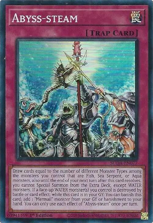 Abyss-steam SUDA-EN077 card from Supreme Darkness