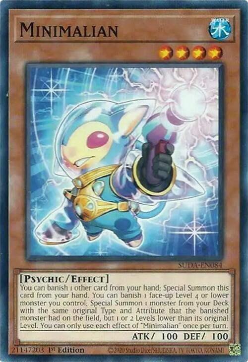 Minimalian SUDA-EN084 card from Supreme Darkness