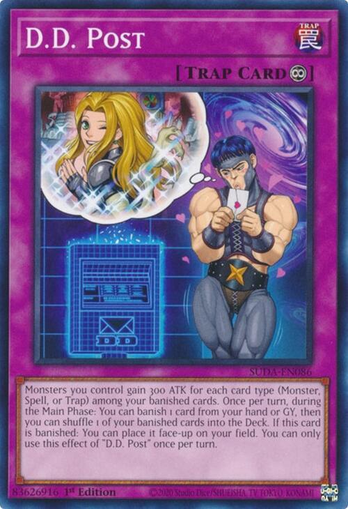 D.D. Post SUDA-EN086 card from Supreme Darkness