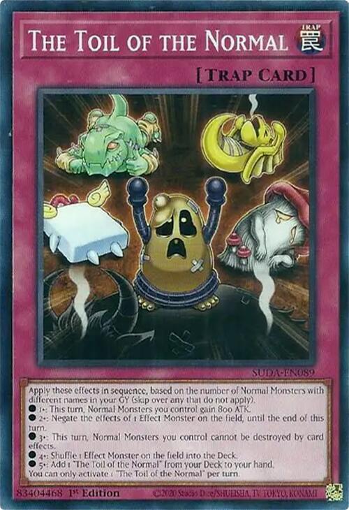 The Toil of the Normal SUDA-EN089 card from Supreme Darkness