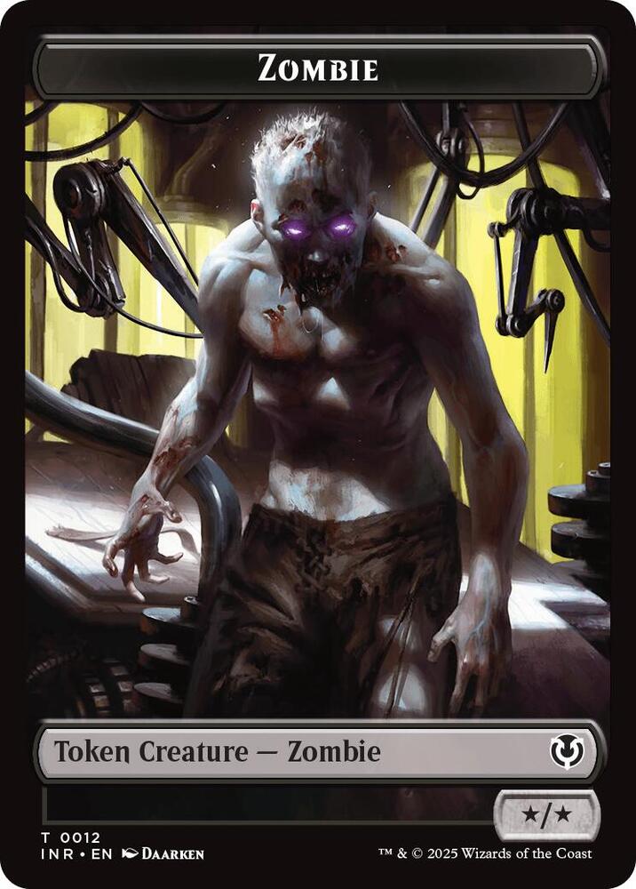Zombie (0011) // Zombie Double-Sided Token 11 // 12 card from Innistrad Remastered