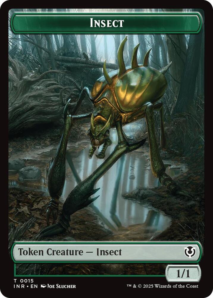 Insect // Spider Double-Sided Token 15 // 16 card from Innistrad Remastered