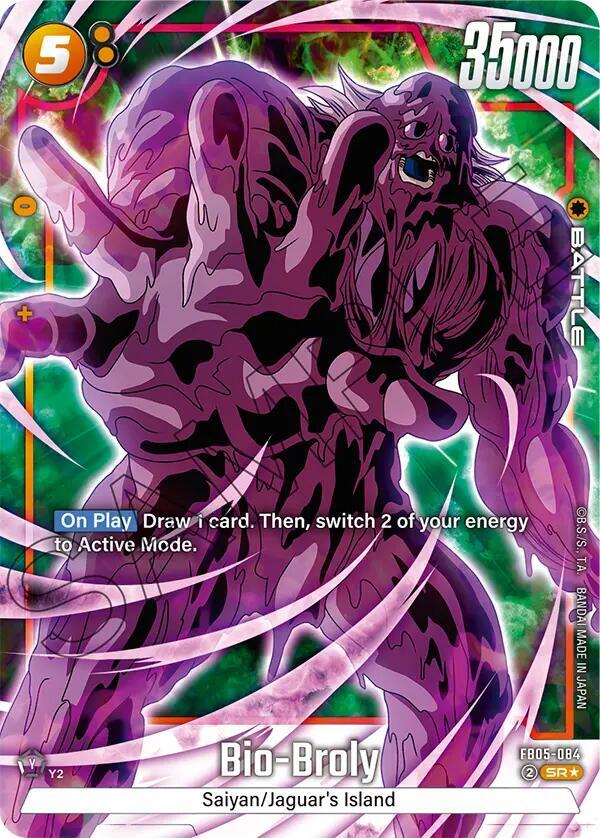 Bio-Broly (Alternate Art) FB05-084 card from New Adventure