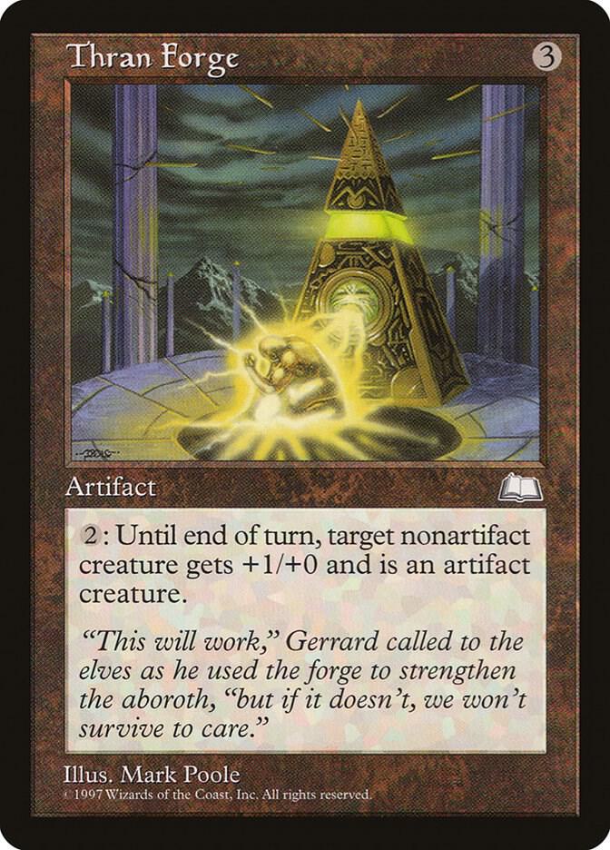 Thran Forge card from Weatherlight
