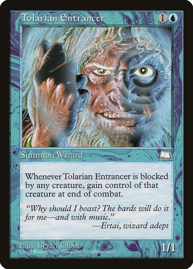 Tolarian Entrancer card from Weatherlight