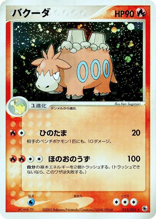 Camerupt 013/055 card from ADV Expansion Pack