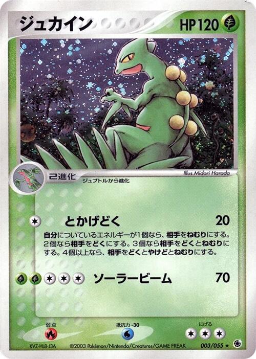 Sceptile 003/055 card from ADV Expansion Pack