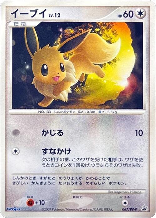 Eevee 067/DP-P card from DP-P Promotional cards