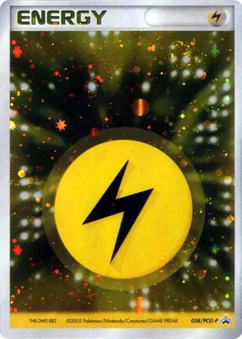 Basic Lightning Energy 058/PCG-P card from PCG-P Promotional cards