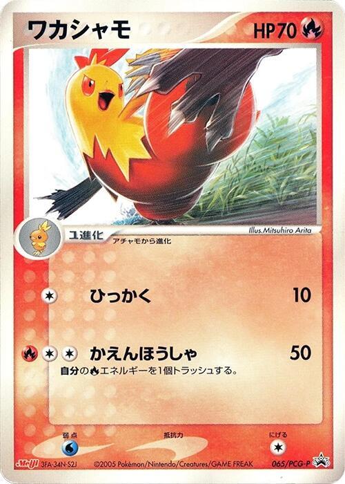 Combusken 065/PCG-P card from PCG-P Promotional cards