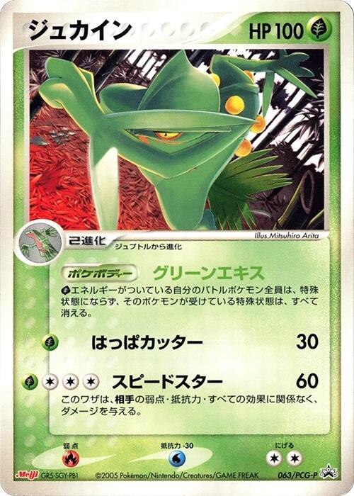 Sceptile 063/PCG-P card from PCG-P Promotional cards