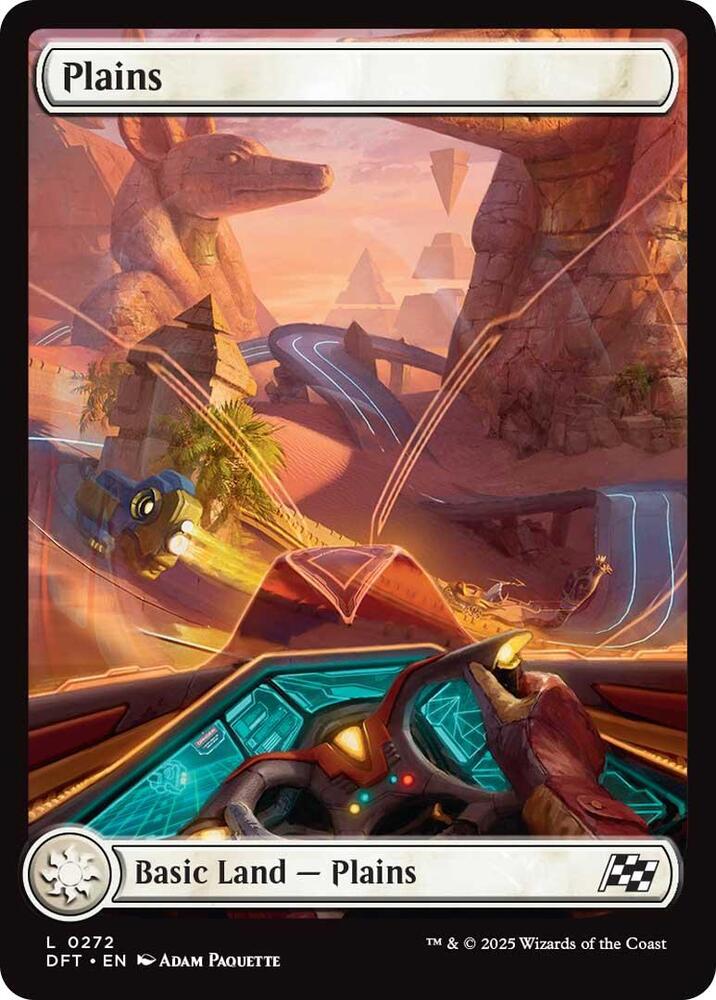 Plains 272 card from Aetherdrift