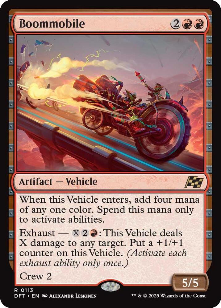 Boommobile 113 card from Aetherdrift