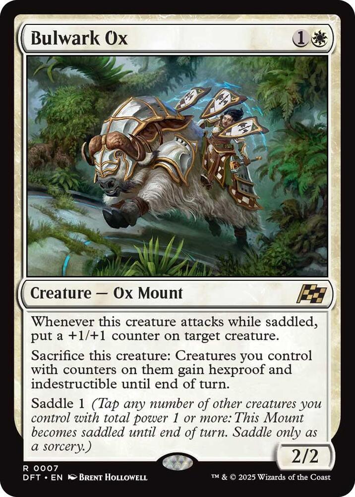 Bulwark Ox 7 card from Aetherdrift