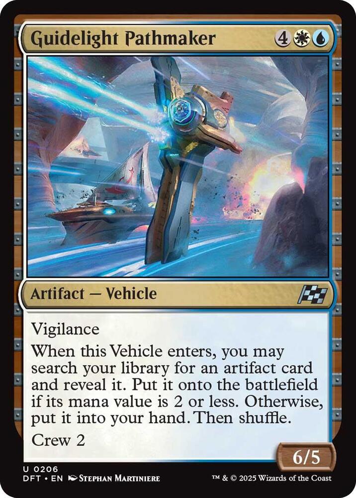 Guidelight Pathmaker 206 card from Aetherdrift