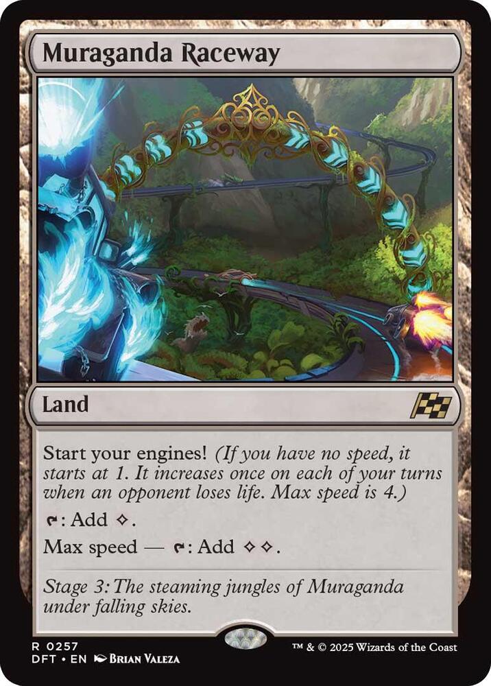 Muraganda Raceway 257 card from Aetherdrift