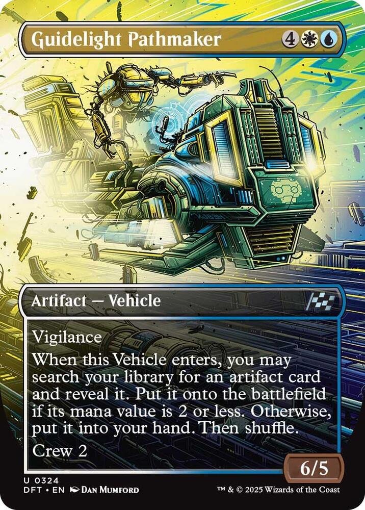 Guidelight Pathmaker (Borderless) 324 card from Aetherdrift