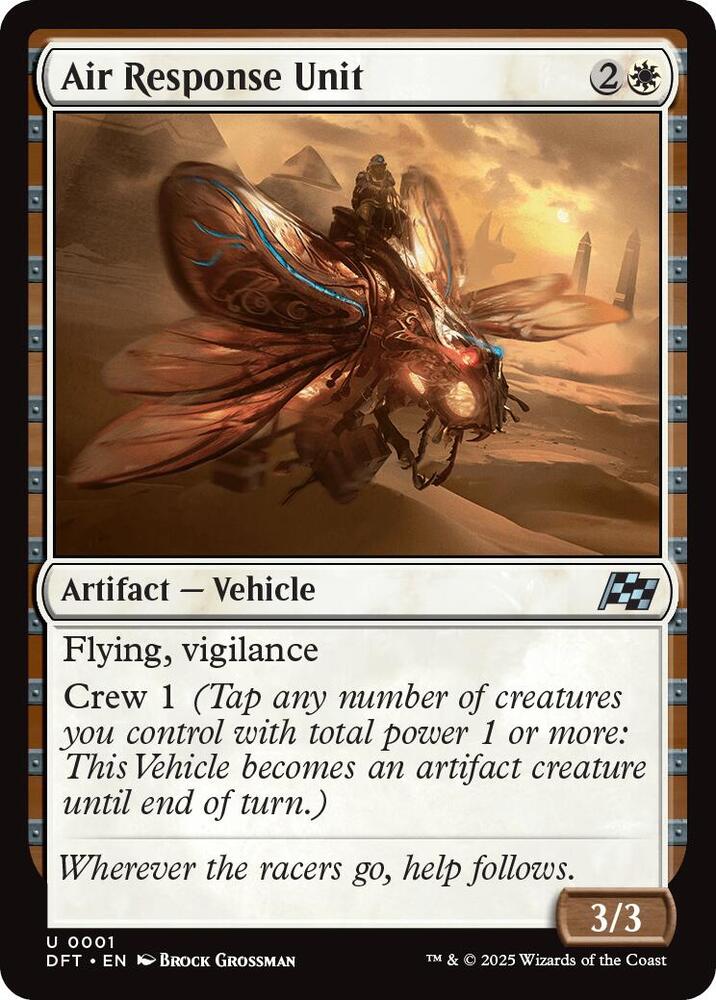 Air Response Unit 1 card from Aetherdrift
