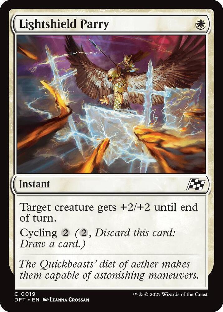 Lightshield Parry 19 card from Aetherdrift