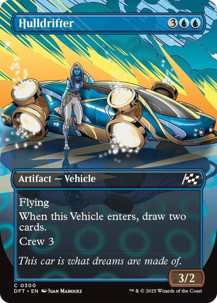Hulldrifter (Borderless) 300 card from Aetherdrift