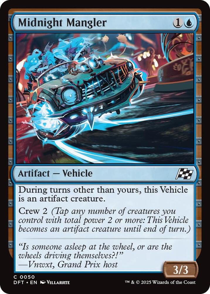 Midnight Mangler 50 card from Aetherdrift