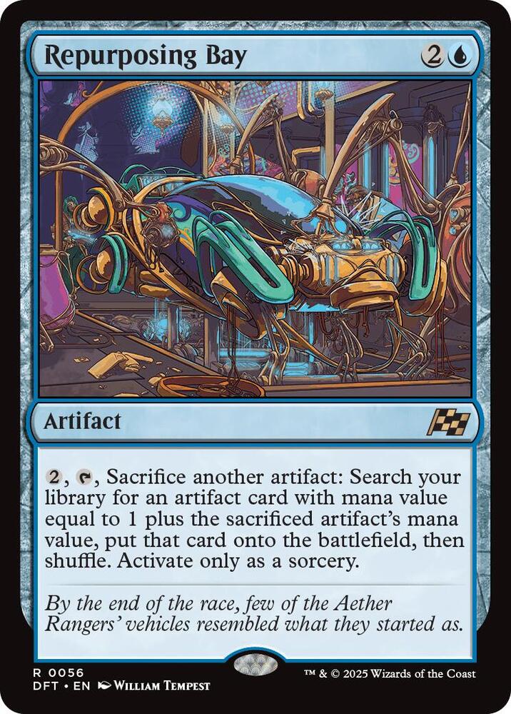 Repurposing Bay 56 card from Aetherdrift